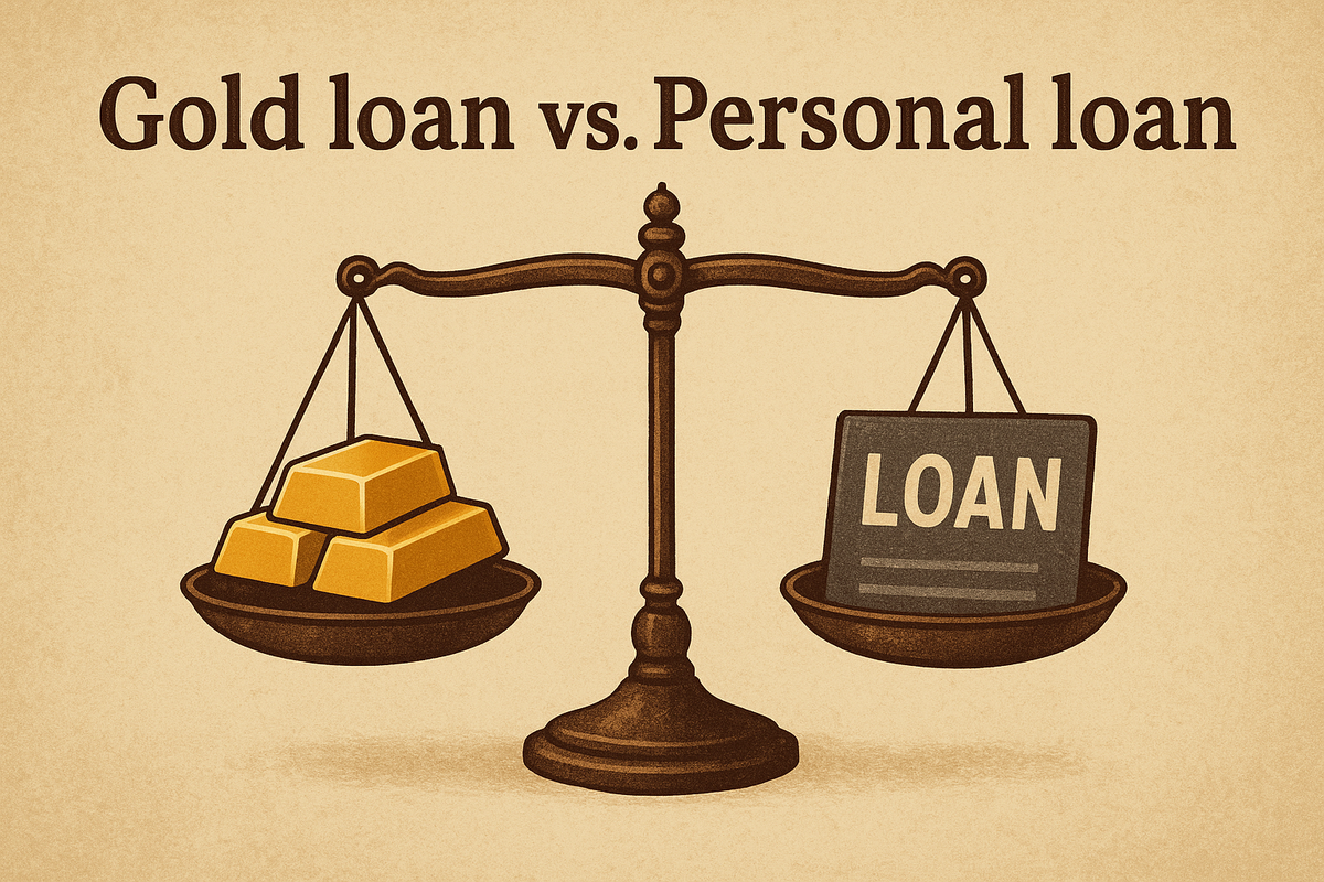 Gold Loan vs Personal Loan – What’s Cheaper for You?