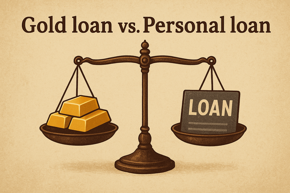 Gold Loan vs Personal Loan – What’s Cheaper for You?