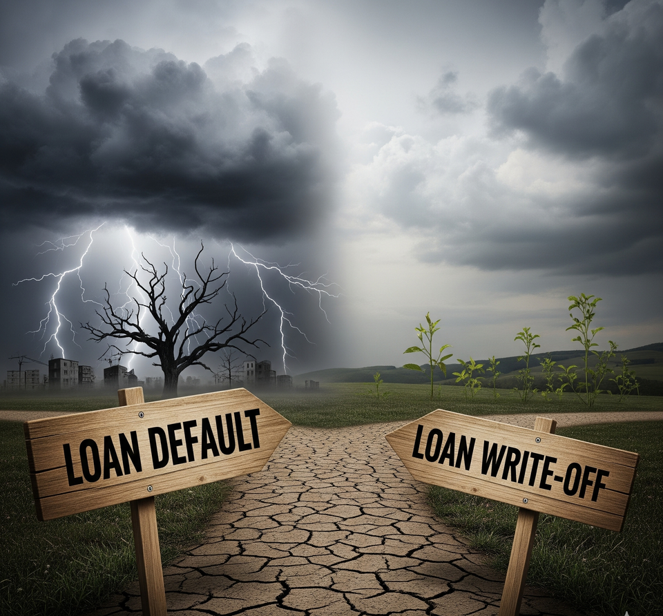 Write-Offs vs Defaults: Why One Is Worse Than the Other